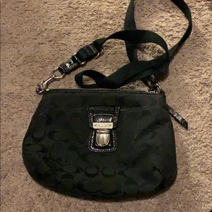 Coach cross body purse